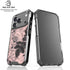 Rose Quartz Floral iPhone 17 Pro Max Clear Case