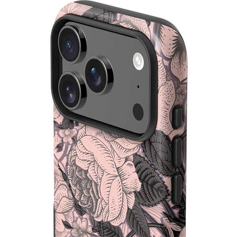 Rose Quartz Floral iPhone 17 Pro Max Impact Case