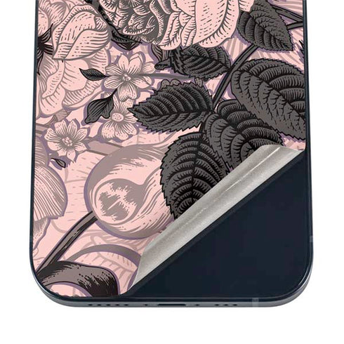 Rose Quartz Floral iPhone 17 Pro Max Skin