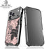Rose Quartz Floral iPhone 18 Pro Clear Case