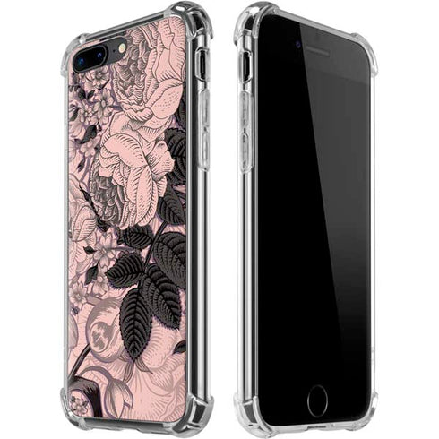 Rose Quartz Floral iPhone Cases