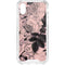 Rose Quartz Floral iPhone XS Clear Case