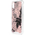 Rose Quartz Floral iPhone XS Clear Case