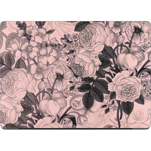 Rose Quartz Floral Apple MacBook Pro 14-inch Skin