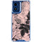 Rose Quartz Floral Moto G 5G (2024) Clear Case