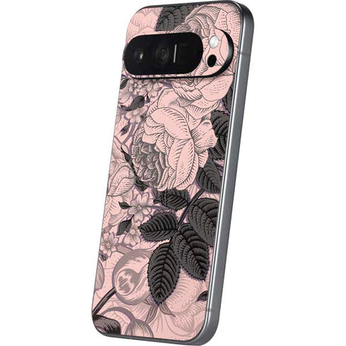 Rose Quartz Floral Pixel 9 Pro XL Skin