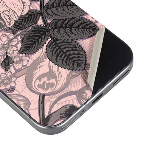 Rose Quartz Floral Pixel 9 Pro XL Skin