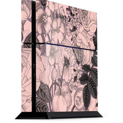 Rose Quartz Floral PlayStation PS4 Skins