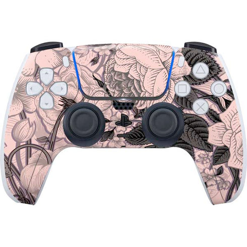 Rose Quartz Floral PlayStation PS5 Skins