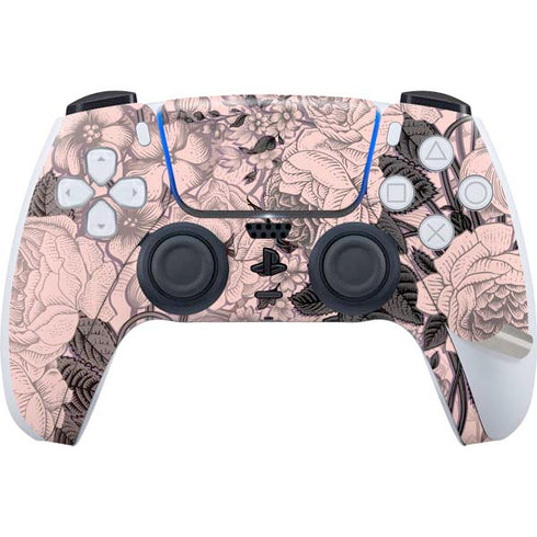 Rose Quartz Floral PS5 Pro Bundle Skin