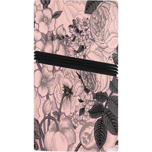 Rose Quartz Floral PS5 Pro Console Skin