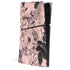 Rose Quartz Floral PS5 Slim Digital Edition Console Skin