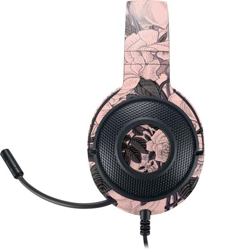 Rose Quartz Floral Razer Kraken X Skin