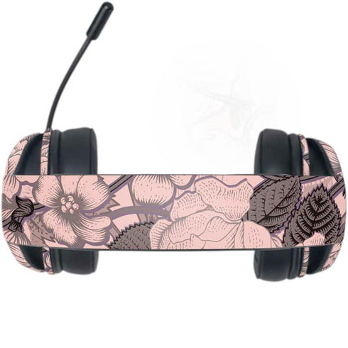 Rose Quartz Floral Razer Kraken X Skin