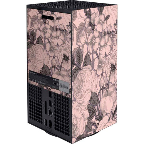 Rose Quartz Floral XBox Series X Digital Edition Bundle Skin
