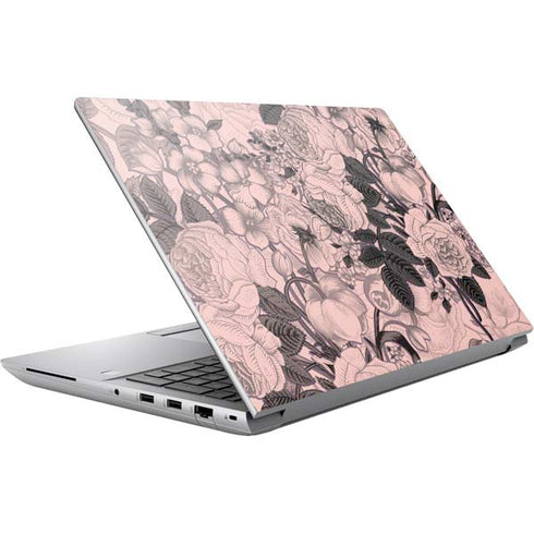 Rose Quartz Floral HP ZBook Fury 16 G10 Skin