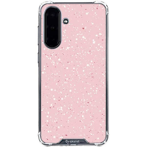 Rose Speckle Galaxy A36 5G Clear Case