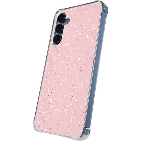 Rose Speckle Galaxy A55 5G Clear Case