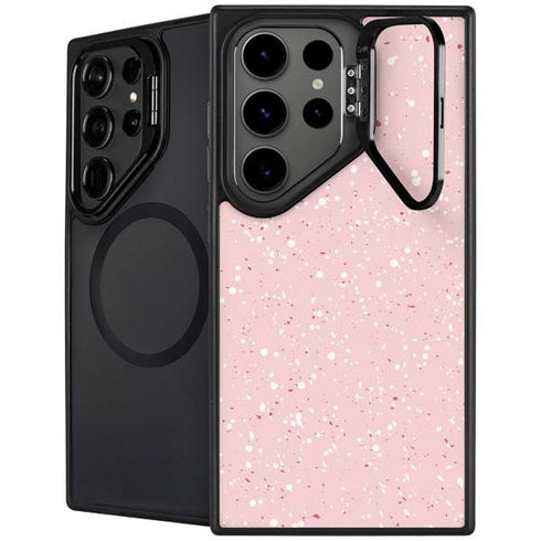 Rose Speckle Galaxy Cases