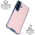 Rose Speckle Galaxy S25 Plus Clear Case