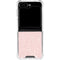 Rose Speckle Galaxy Z Flip6 Clear Case