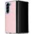 Rose Speckle Galaxy Z Fold5 5G Clear Case