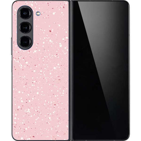 Rose Speckle Galaxy Z Fold5 5G Skin