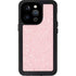 Rose Speckle iPhone 15 Pro Waterproof Case