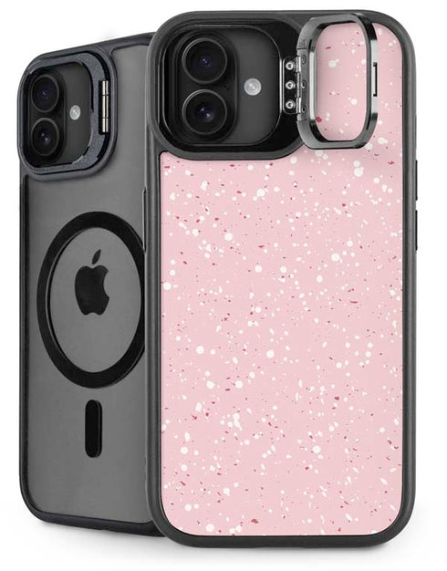 Rose Speckle iPhone 16 Plus Kickstand Case