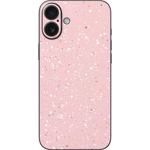 Rose Speckle iPhone 16 Plus Skin