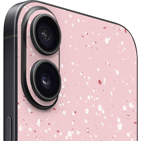 Rose Speckle iPhone 16 Plus Skin