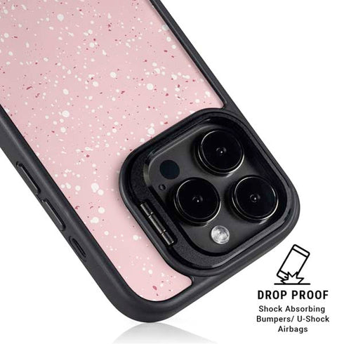 Rose Speckle iPhone 16 Pro Max Kickstand Case