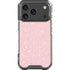Rose Speckle iPhone 17 Pro Clear Case
