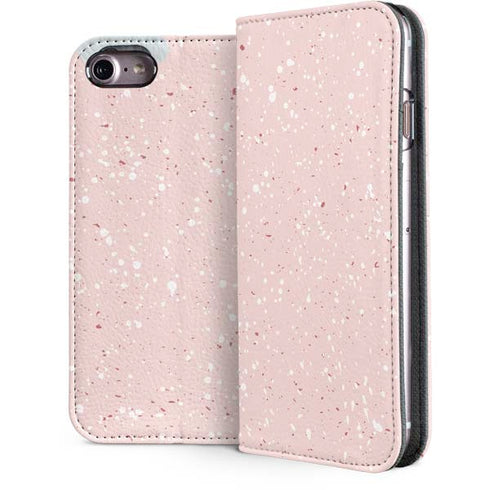 Rose Speckle iPhone 7 Folio Case
