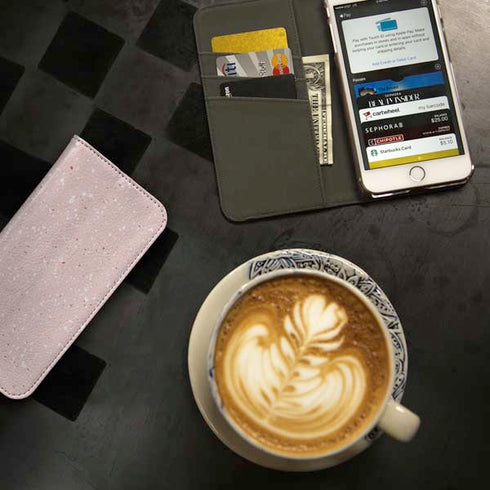 Rose Speckle iPhone 7 Folio Case