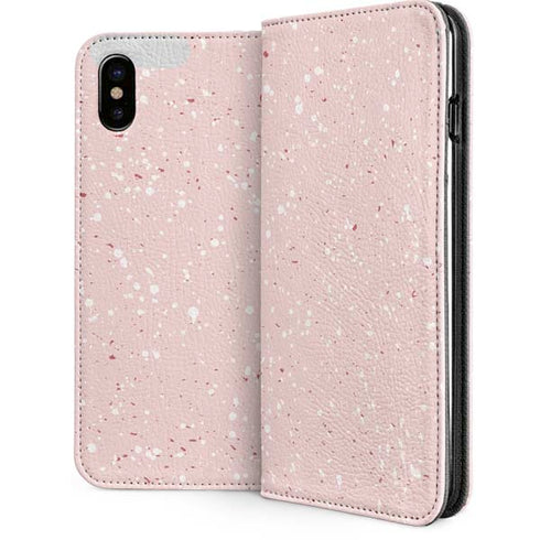 Rose Speckle iPhone 8 Folio Case