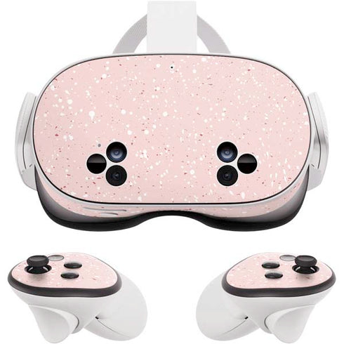 Rose Speckle Meta Quest 3S Skin