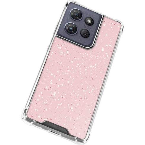 Rose Speckle Moto G Power 5G (2025) Clear Case