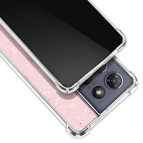 Rose Speckle Moto G Power 5G (2025) Clear Case