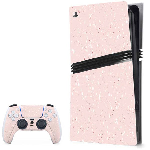 Rose Speckle PS5 Pro Bundle Skin