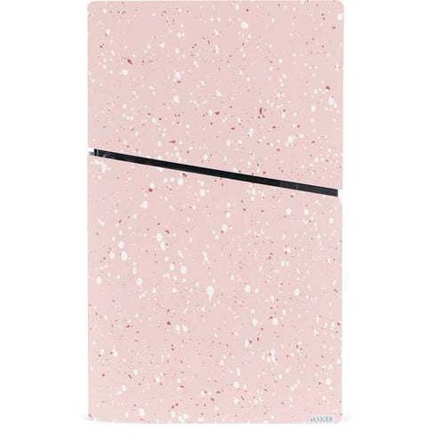 Rose Speckle PS5 Slim Digital Edition Console Skin