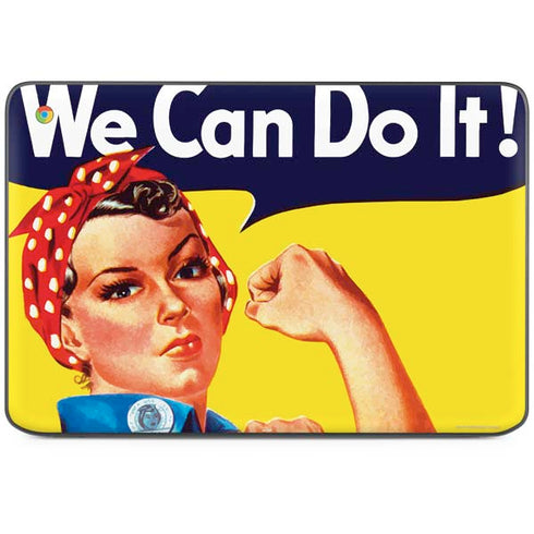 Rosie The Riveter Vintage War Poster HP Chromebook Skin
