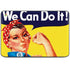 Rosie The Riveter Vintage War Poster HP Chromebook Skin
