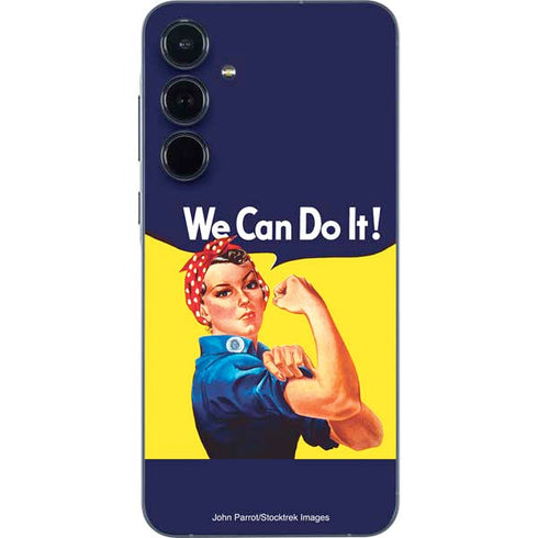 Rosie The Riveter Vintage War Poster Galaxy A35 5G Skin