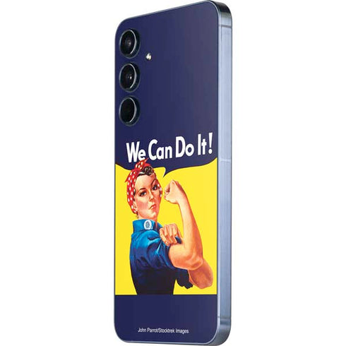 Rosie The Riveter Vintage War Poster Galaxy A35 5G Skin