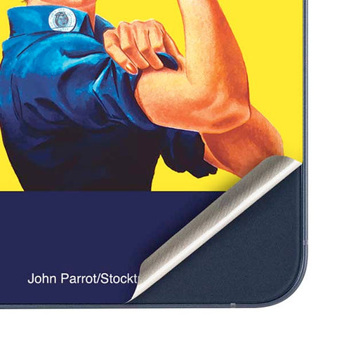 Rosie The Riveter Vintage War Poster Galaxy A35 5G Skin