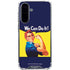 Rosie The Riveter Vintage War Poster Galaxy A36 5G Clear Case