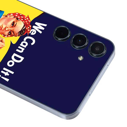 Rosie The Riveter Vintage War Poster Galaxy A36 5G Skin