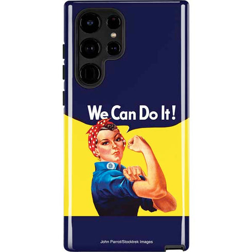 Rosie The Riveter Vintage War Poster Galaxy Cases