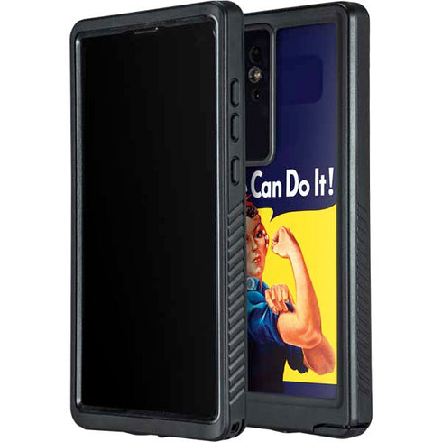 Rosie The Riveter Vintage War Poster Galaxy S24 Ultra Waterproof Case